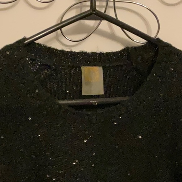 Anne Klein sweater with sequins - Picture 2 of 2